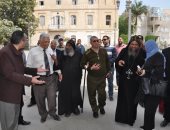 سكرتير مساعد أسيوط يتفقد مسار العائلة المقدسة لرفع كفاءته