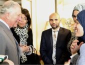 الأمير تشارلز يستقبل طلاب مصريين بجامعة الأزهر فى منزله بكلارنس هاوس.. صور