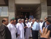 وزير إسكان سلطنة عمان يجرى جولة تفقدية بالعاصمة الإدارية الجديدة