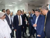 صور.. وزير الصحة يتفقد مستشفى طابا بعد تجديدها بتكلفة 22مليون جنيه