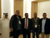 صور .. "الناشرين المصريين" يكرم القائمين على معرض الرياض للكتاب