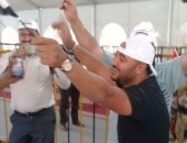 قارئ يشارك بصور لفرحة المصريين بالكويت أثناء التصويت بانتخابات الرئاسة