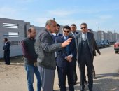 إنشاء طريق موازى أمام حرم جامعة دمياط لتسهيل حركة السيارات