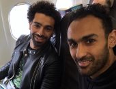 محمد صلاح بصحبة المحمدى للانضمام إلى معسكر منتخب مصر فى سويسرا