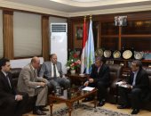 محافظ كفرالشيخ ومساعد وزير الداخلية يناقشان الاستعدادات للانتخابات الرئاسية