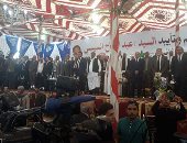 صور.. مظاهرة حب لـ"السيسى" من منزل وكيل البرلمان قبل بدء مؤتمر جنوب بورسعيد