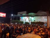 صور.. الآلاف يشيعون جثمان الشهيد المجند أحمد النبوى بمسقط رأسه بدمياط