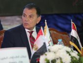 النائب حاتم باشات بمؤتمر دعم السيسى: المشاركة الكثيفة بالانتخابات ردا على أهل الشر (صور)