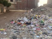 صور.. انتشار القمامة بشارع الزهراء فى بنها الجديدة بالقليوبية
