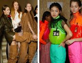 صور.. اتجاهات الموضة الغير عادية المقتحمة العالم فى 2018.. "طبقات الملابس" مع Balenciaga.. وموضة "العمال" حملت إمضاء Calvin Klein.. والـ Uggs XXL مفاجأة "Y/Project"