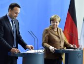 صور.. ميركل: أيرلندا يمكنها الاعتماد على ألمانيا فى محادثات "بريكست"