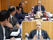 محمد السويدى رئيس ائتلاف دعم مصر فى ندوة مع مجلس تحرير "اليوم السابع":  نعارض الحكومة ولا نتاجر بالمعارضة.. السيسى يعمل لمصلحة المواطن وليس لإرضائه.. أنا مش رايح أنتخب رئيس أنا رايح أساند دولة