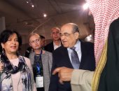 صور.. افتتاح معرض إنجازات السعودية بمجال الثقافة والتراث بمكتبة الإسكندرية