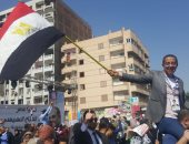 ننشر صور مسيرة دعم مصر بالإسكندرية لحث المواطنين على المشاركة بالانتخابات