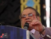 حسن راتب فى مؤتمر جماهيرى بكفر الزيات: المشاركة فى الانتخابات الرئاسية رسالة للعالم بأن الشعب يقف خلف قائده.. ويؤكد: سلمت مصر مادمت سالما يا سيادة الرئيس.. وتكريم خاص لأسر الشهداء والأم المثالية