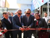 صور.. وزير التنمية المحلية يفتتح 4 مشروعات خدمية بقيمة 16 مليون جنيه بقنا