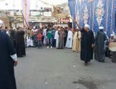صور.. قبيلة الحميدات بقنا تنظم مسيرة بالمزمار البلدى لدعم الرئيس السيسى