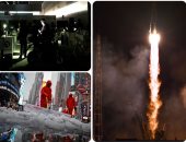 صور.. العالم هذا الصباح.. انطلاق مركبة "سويوز" المأهولة من كازاخستان إلى محطة الفضاء الدولية.. انقطاع الكهرباء عن الملايين فى شمال البرازيل.. واكتشاف مقبرة بشرية تعود لحضارة "تشيمو" فى بيرو