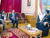 البابا تواضروس الثانى فى حوار الـ70 دقيقة لـ"اليوم السابع": يهمنى الوطن قبل الكنيسة.. الرئيس السيسى أعاد العلاقة مع الكنيسة لصوابها ..هناك قنوات مسيحية لا سلطان لنا عليها.. أحب الأفلام الكوميدية وأفضل عادل إمام