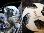 كرة كأس العالم تنطلق إلى محطة الفضاء الدولية
