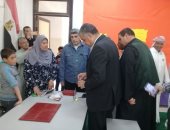 صور.. بدء تجهيز المدارس بالإسكندرية للانتخابات الرئاسية