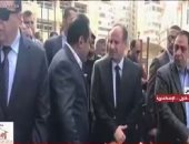 مدير أمن الإسكندرية يتفقد موقع حادث الانفجار بعد نجاته من محاولة الاغتيال