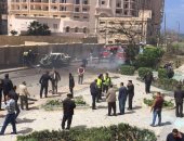 مدير أمن الإسكندرية يتوجه لزيارة مصابى حادث انفجار السيارة المفخخة