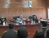 مدير أمن القليوبية يجتمع مع العمد والمشايخ للاستعداد للانتخابات الرئاسية 