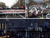 صور العالم هذا المساء.. مسيرات حاشدة بأمريكا للمطالبة بفرض قيود على الأسلحة..العالم يطفئ أنواره من أجل ساعة الأرض..رئيس كوريا الجنوبية:الإمارات معجزة وسط الصحراء..ومظاهرات ضد احتجاز سفينة إنقاذ مهاجرين بإيطاليا