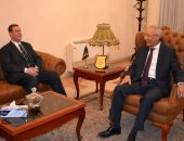 سفير فلسطين بالقاهرة يبحث مع مندوب ليبيا بالجامعة العربية القضايا المشتركة
