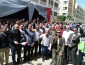 صور.. حشود جماهيرية للمشاركة فى انتخابات الرئاسة بحدائق الأهرام