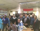 انتخابات الرئاسة 2018.. موظفو المالية يصوتون ويحثون المواطنين على المشاركة