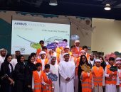 60 طالبا إماراتيا يشارك فى ورشة "إيرباص المهندس الصغير" لتجميع طائرة A380