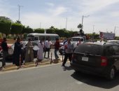 صور.. مسيرة بالسيارات والمزمار بالسويس للحث على المشاركة بالانتخابات