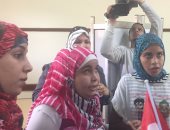 فيديو.. فتاة كفيفة تدلى بصوتها فى الانتخابات الرئاسية بسوهاج