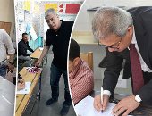 الرياضيون يسجلون هدفاً تاريخياً فى مرمى الديمقراطية.. نجوم الرياضة يشاركون فى الانتخابات الرئاسية.. الوزير يطالب الجميع بالمشاركة وممارسة الحق الدستورى.. وظهور الصقر وشوبير ودرويش والعامرى الأبرز.. صور