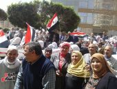 صور.. مسيرات نسائية وفعاليات لبيت العائلة بكفر الشيخ للمشاركة بالانتخابات