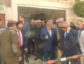 صور.. مدير أمن المنوفية يتابع سير العملية الانتخابية بالمحافظة