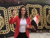 سيلفيا نبيل تدلى بصوتها بمدينة نصر: "المرأة المصرية أثبتت أنها شريك فاعل"