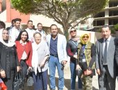 صور.. شباب ونواب "مستقبل وطن" يحشدون المواطنين للانتخابات ببورسعيد