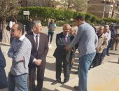 النائب مصطفى بكرى يدلى بصوته فى انتخابات الرئاسة فى أكتوبر