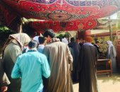 صور.. احتشاد الناخبين على لجان دائرة منشأة القناطر للتصويت بانتخابات الرئاسة