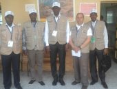 وفد الاتحاد الإفريقى يتابع الانتخابات بمدرسة عامر عبد المقصود بالدقى.. صور