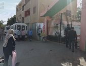 توافد آلاف الناخبين على لجان الاقتراع بالقليوبية والوادى الجديد (صور)