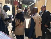 وفد من البرلمان العربى يتابع سير الانتخابات الرئاسية فى المعادى