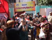 فيديو.. سيدات يحتفلن بالانتخابات بالرقص على أنغام "أبو الرجولة" بالمعصرة