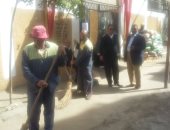 نظافة الجيزة تخصص عمال لرفع مستوى النظافة باللجان بالتزامن مع إجراء الانتخابات