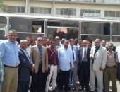 صور .. جامعة أسوان تدشن حملة للمشاركة فى الانتخابات الرئاسية