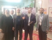 أعضاء النور يتوافدون على لجان المنوفية.. وأمين الحزب: انتخبنا السيسي (صور)