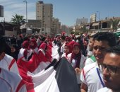 صور.. مسيرات شعبية فى البحيرة لحث المواطنين على المشاركة